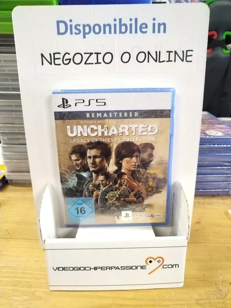 Uncharted: Raccolta L'eredità Dei Ladri Playstation 5 Edizione TEDESCA