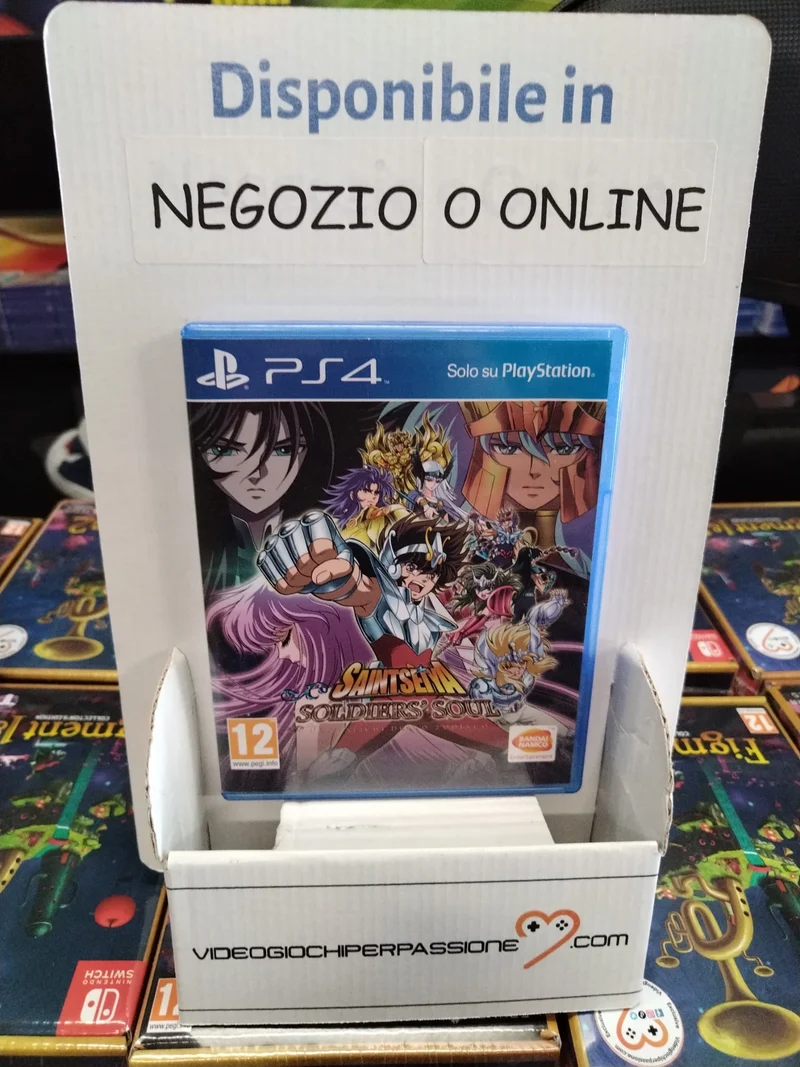 Saint Seiya Soldiers' Soul - I cavalieri dello zodiaco -PS4 VERSIONE ITA. (usato garantito)