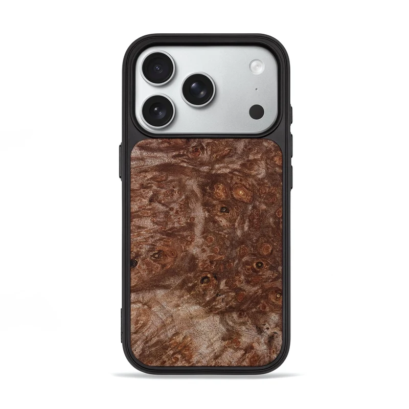 iPhone 18 Pro Wood Phone Case - Jacque (Wood Burl, 829992)