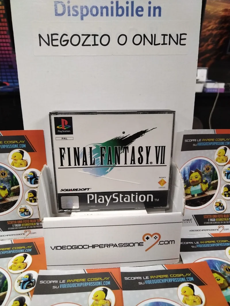 FINAL FANTASY VII PS1 (usato garantito)(versione europea)