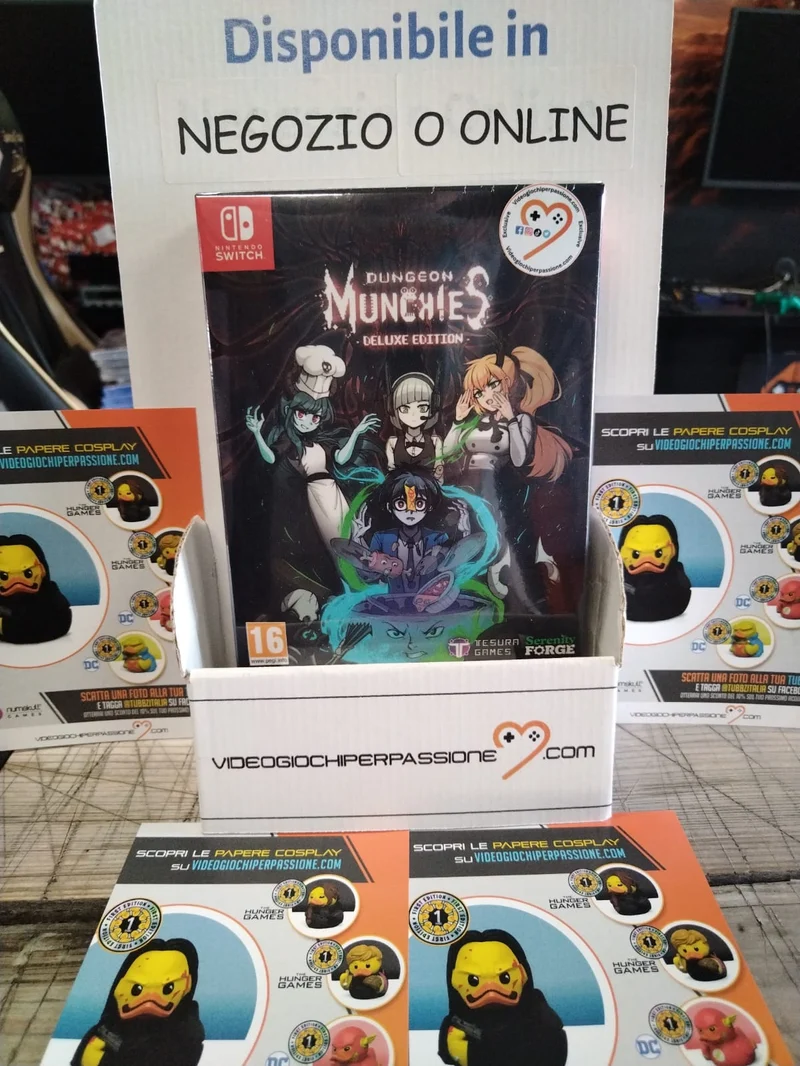 Dungeon Munchies Deluxe Edition Nintendo Switch Edizione Europea