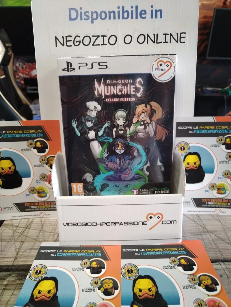 Dungeon Munchies Deluxe Edition Playstation 5 Edizione Europea