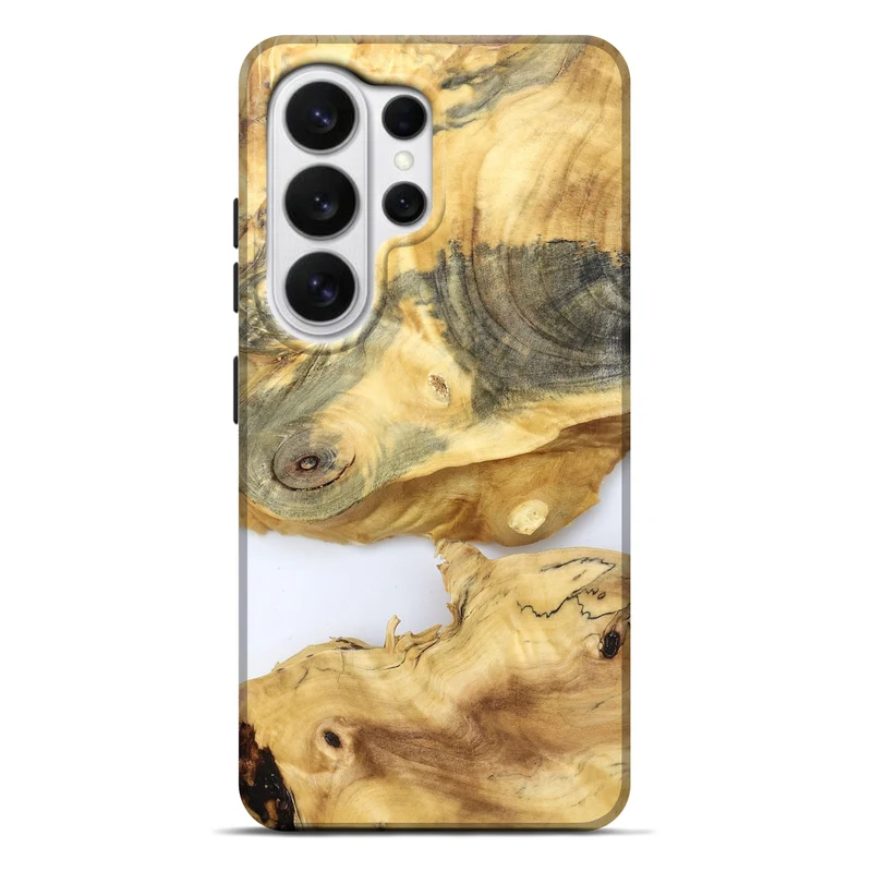 Galaxy S26 Ultra Wood Live Edge Phone Case - Charlee (Clear, 829830)