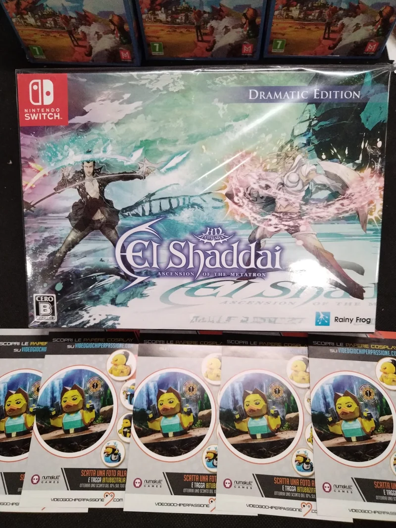 El Shaddai: Ascension of the Metatron - HD Remaster Dramatic Edition Nintendo Switch Edizione Giapponese [CON ITALIANO]