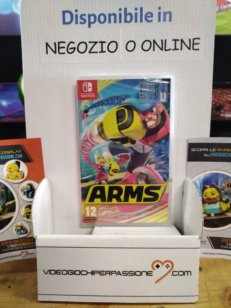 Arms - Nintendo Switch Edizione ITALIANA Versione su scheda