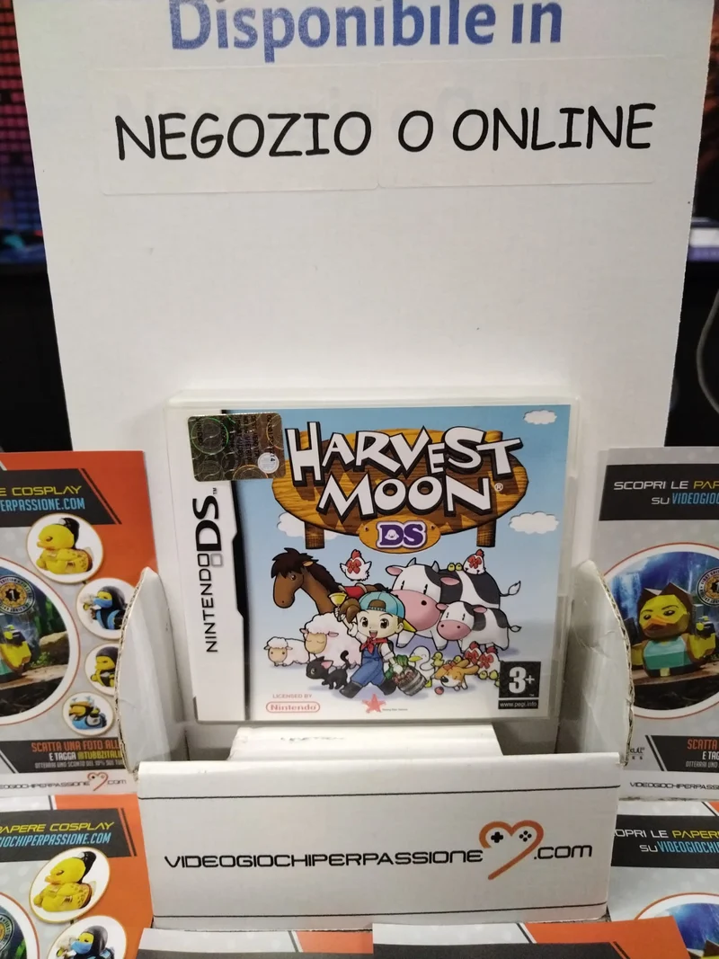 HARVEST MOON DS NINTENDO DS (versione ita. spa.)(usato garantito)