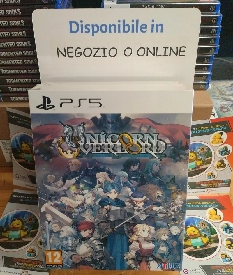 Unicorn Overlord Monarch Edition Playstation 5 Edizione Europea