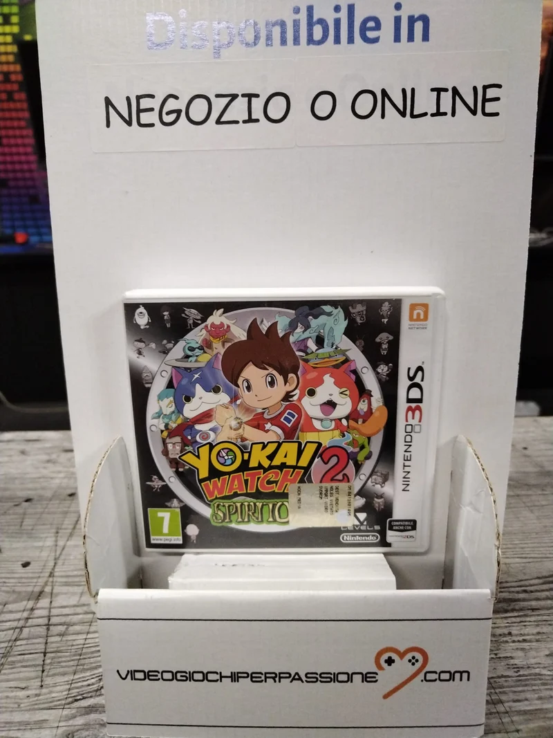 YO-KAI WATCH 2 SPIRITOSSI NINTENDO 3DS (usato garantito)(versione italiana)