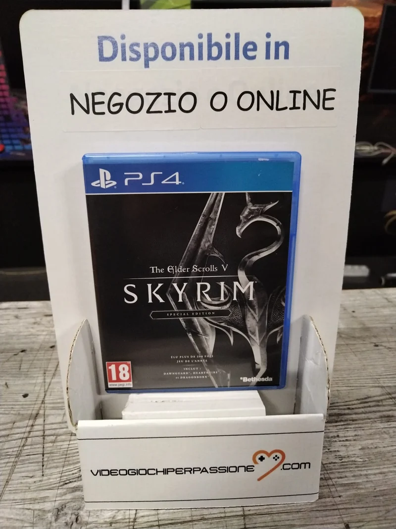 THE ELDER SCROLLS V SKYRIM SPECIAL EDITION PS4 (usato)