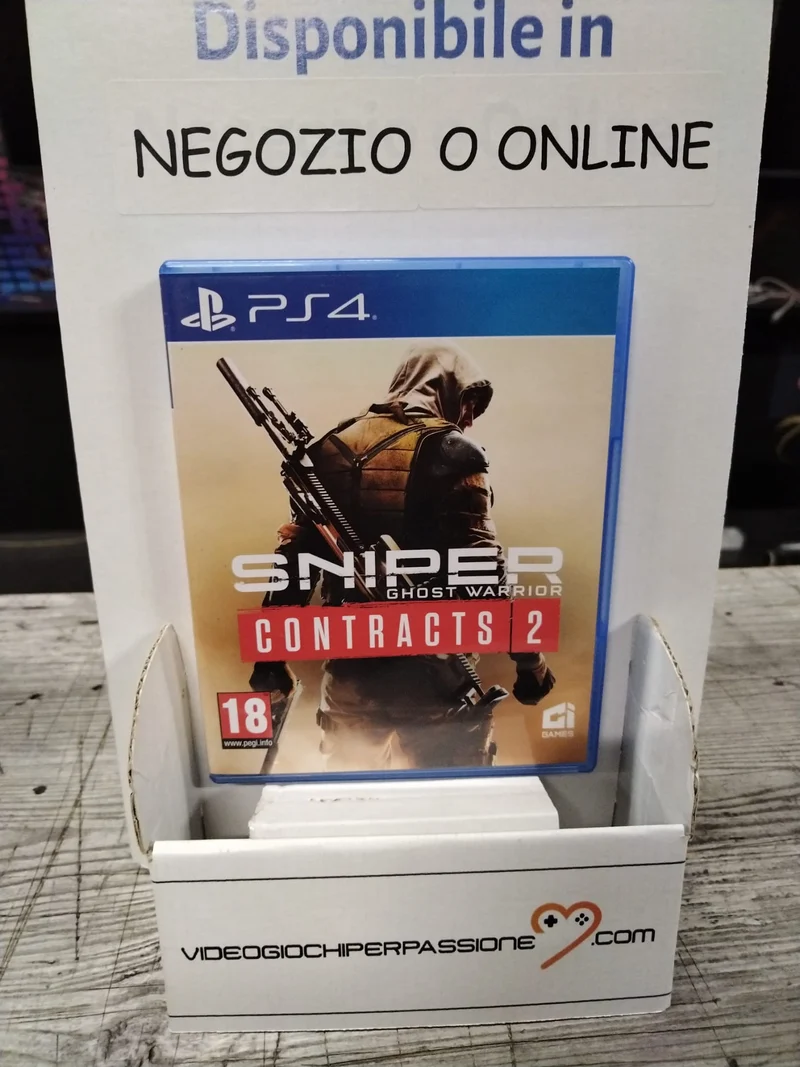 SNIPER GHOST WARRIOR CONTRACTS 2 PS4 (usato garantito)(versione italiana)