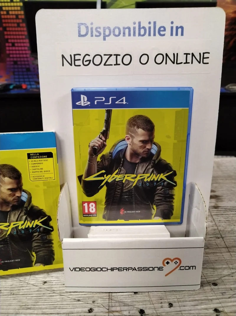 CYBERPUNK 2077-DAY ONE EDITION PS 4 EDIZIONE ITALIANA(usato garantito)