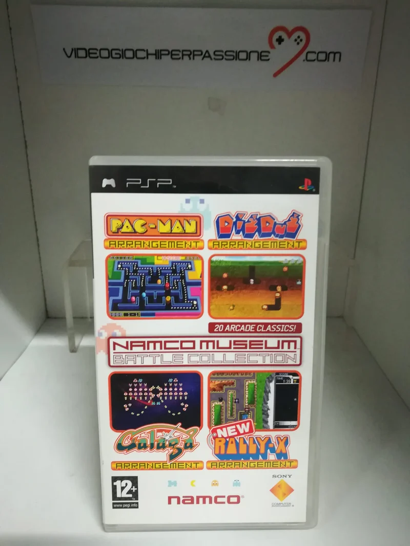 namco museum battle collection psp (usato)