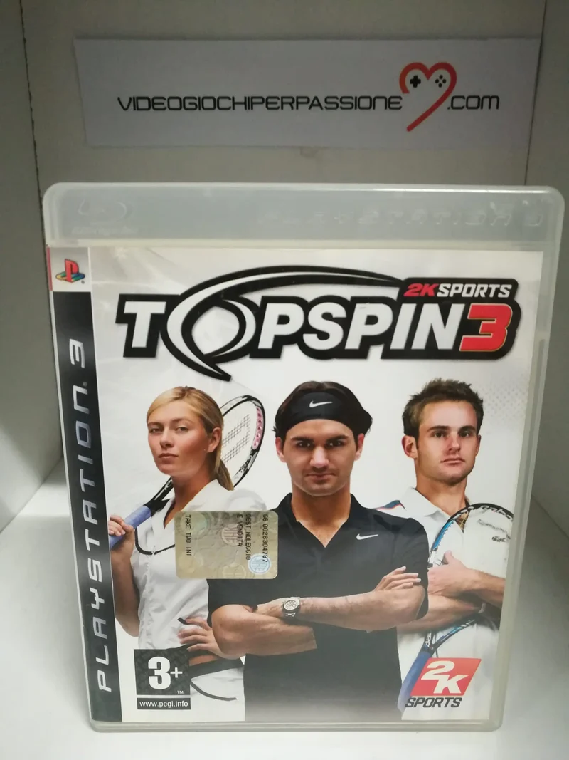TOP SPIN 3 PS3 (usato garantito)(completamente in italiano)