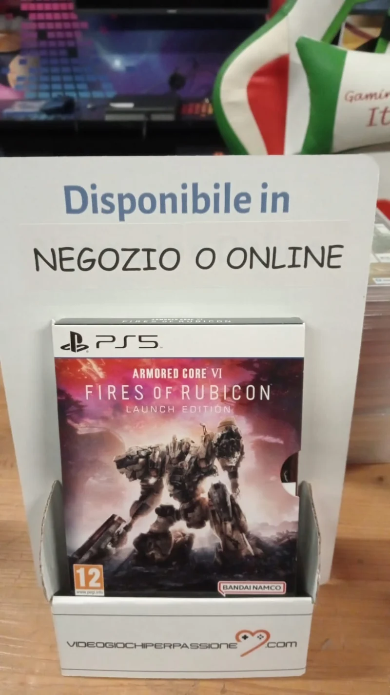 Armored Core VI Fires of Rubicon Day 1 Edition Playstation 5 Edizione Spagnola/Portogallo [USATO]