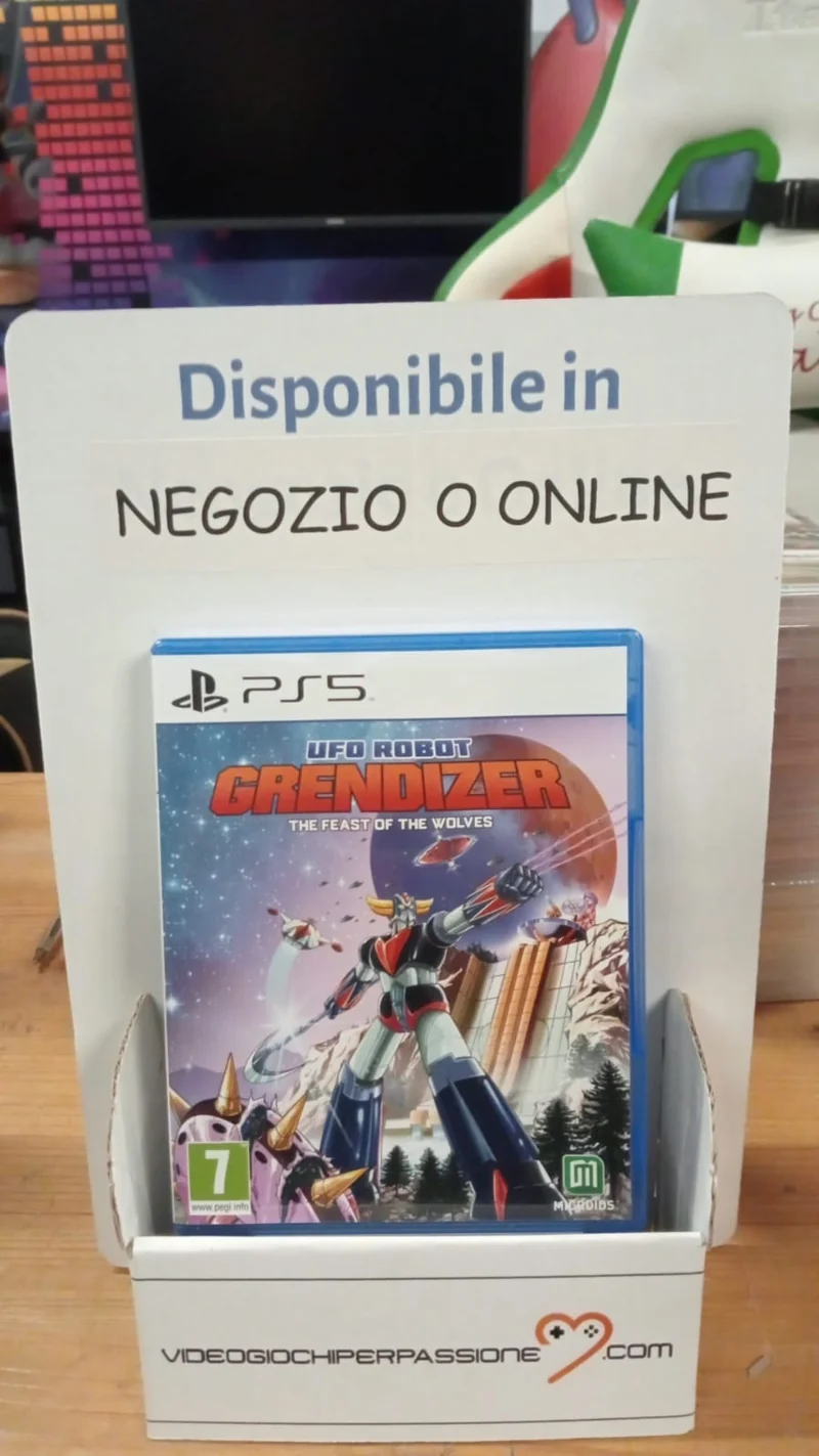 Ufo Robot Goldrake - Il Banchetto Dei Lupi- Playstation 5 Edizione Italiana [USATO]