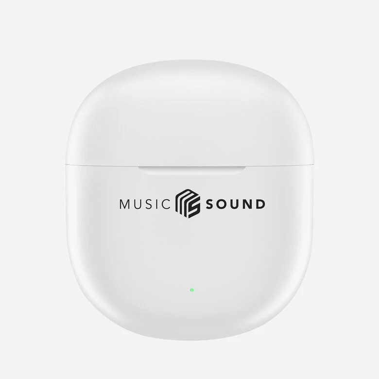 Music Sound Breeze Auricolare Bluetooth a capsula con case colorata