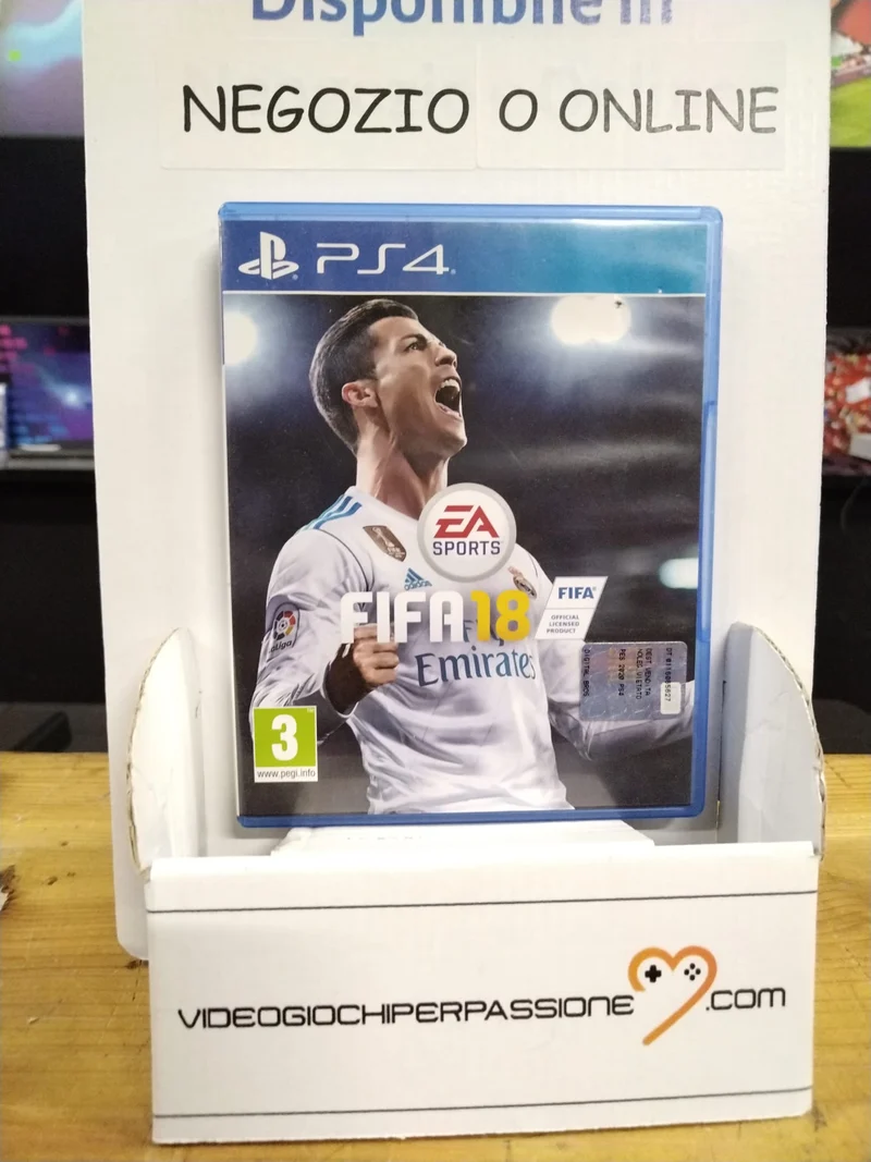 FIFA 18 PS4 (versione italiana-usato garantito)