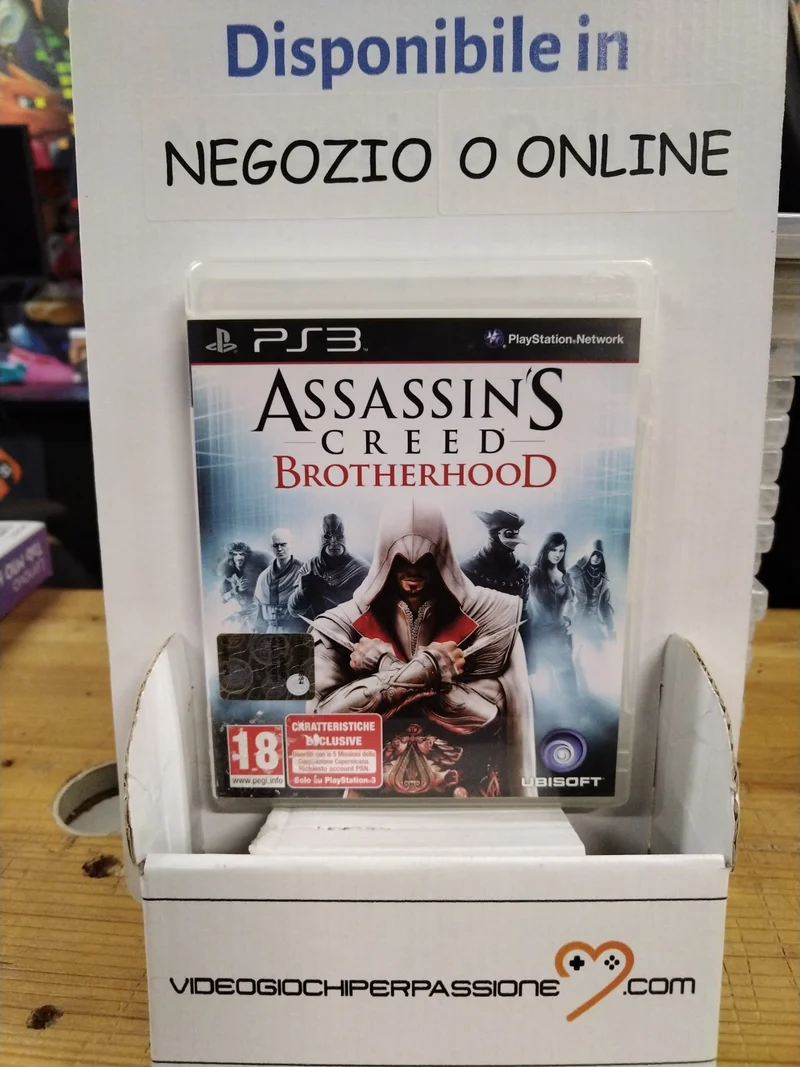 ASSASSIN'S CREED BROTHERHOOD PS3 (usato garantito)(versione ita.)