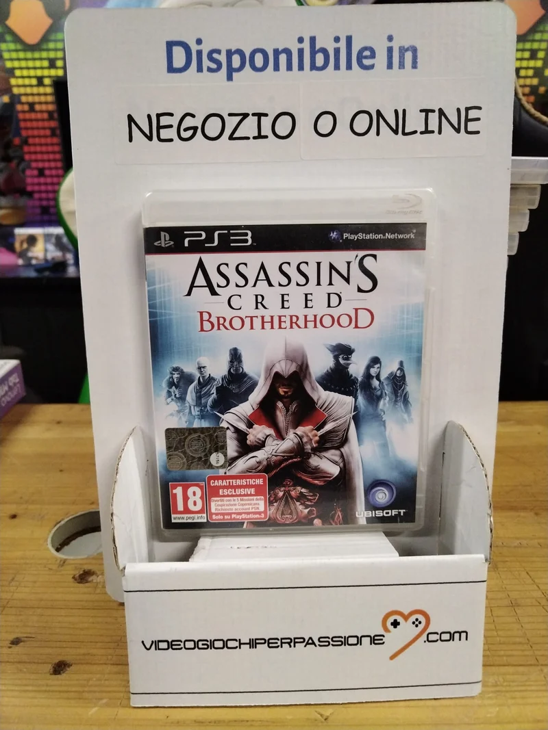 ASSASSIN'S CREED BROTHERHOOD PS3 (usato garantito)(versione ita.)