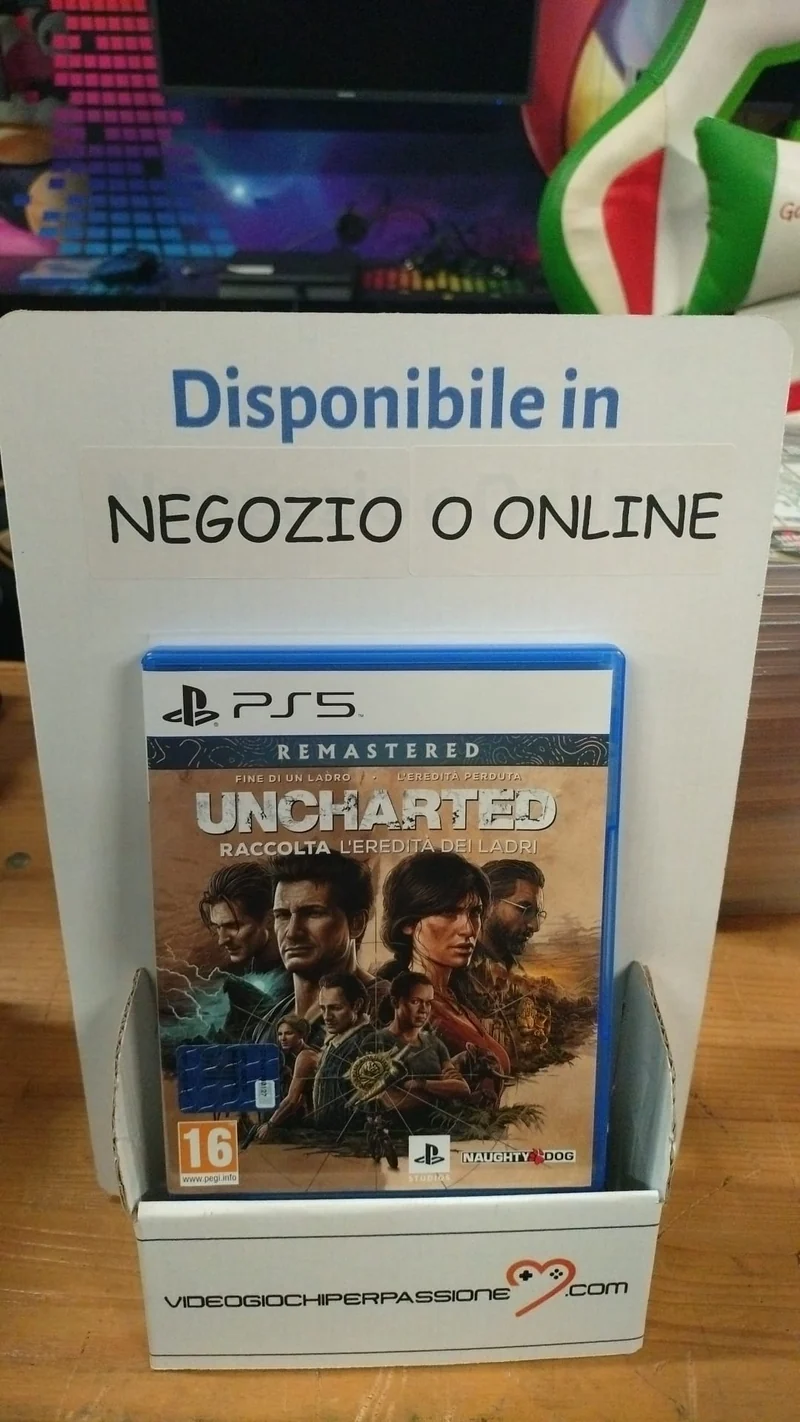 Uncharted: Raccolta L'eredità Dei Ladri Playstation 5 Edizione Italiana [USATO]