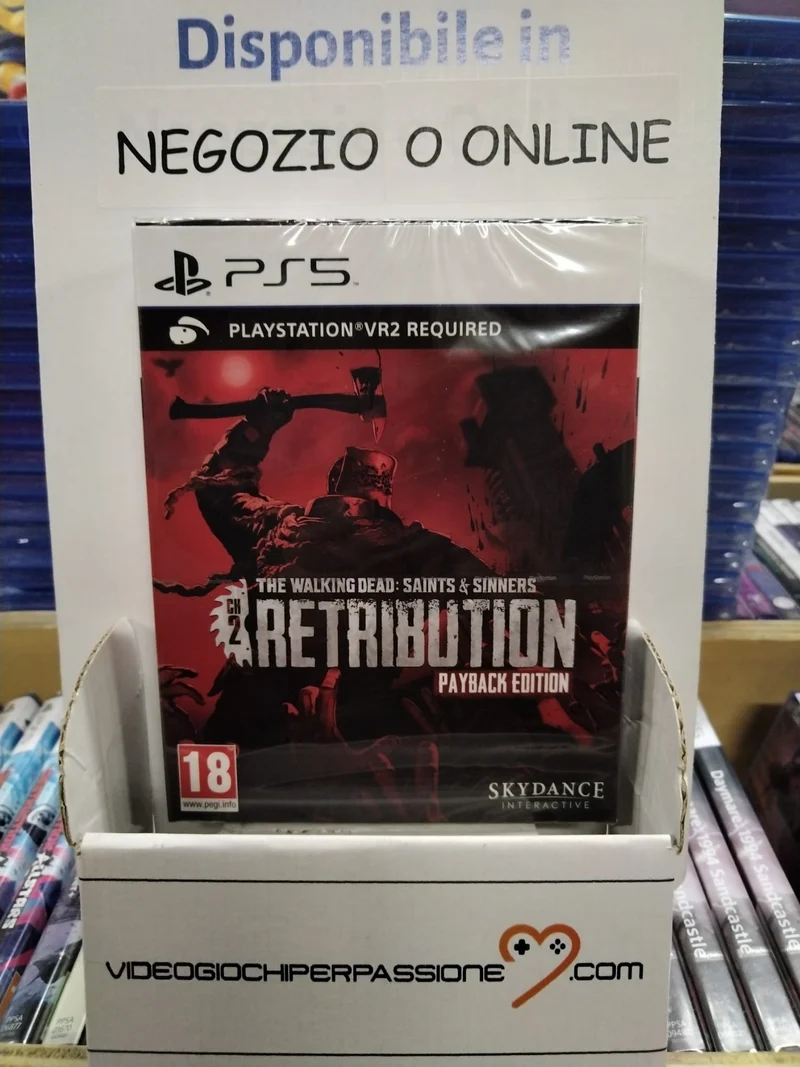 The Walking Dead Saints and Sinners Ch.2 Retribution Payback edition -VR2-PS5