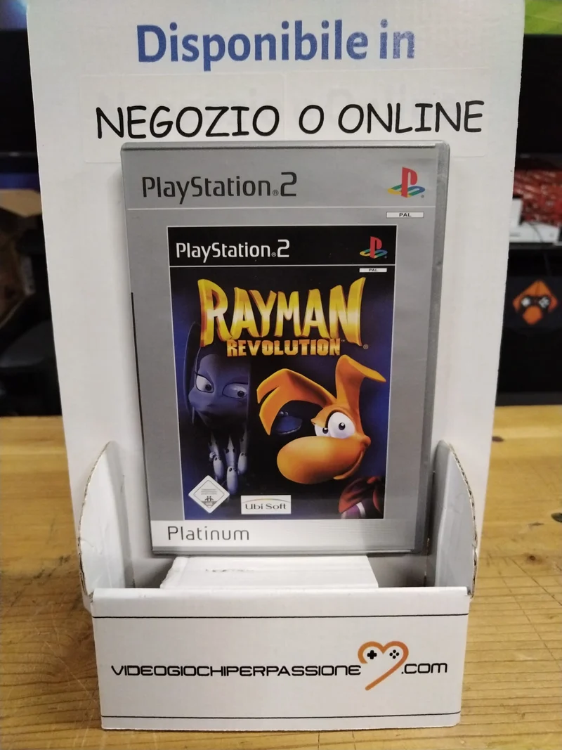 RAYMAN REVOLUTION PS2 (usato garantito)(versione ita. spa.)