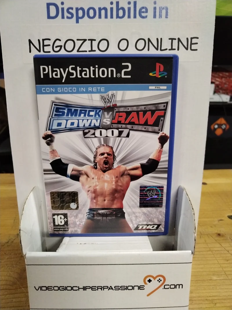 WWE Smackdown VS Raw 2007 PS2 (versione italiana)(usato)