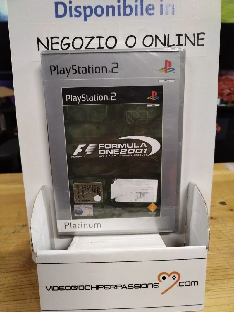FORMULA ONE 2001 PS2 (NUOVO)(versione italiana)