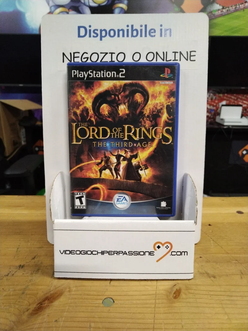 IL SIGNORE DEGLI ANELLI -LA TERZA ERA- PS2 (usato garantito)(versione AMERICANA)