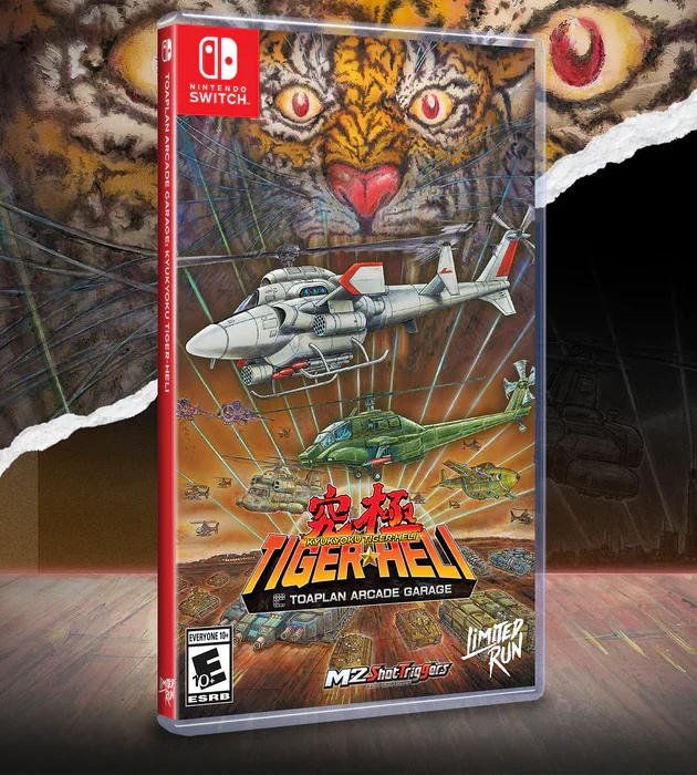 Toaplan Arcade Garage: Kyukyoku Tiger-Heli Nintendo Switch - Limited Run - Edition Edizione Americana