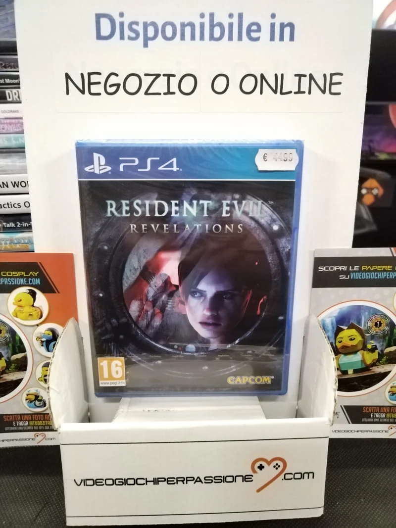 RESIDENT EVIL REVELATIONS PS4 (versione inglese)