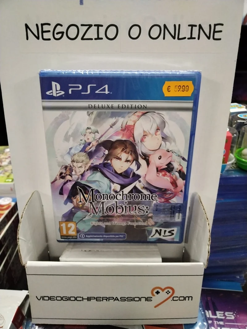 Monochrome Mobius Rights and Wrongs Forgotten Deluxe Edition Playstation 4