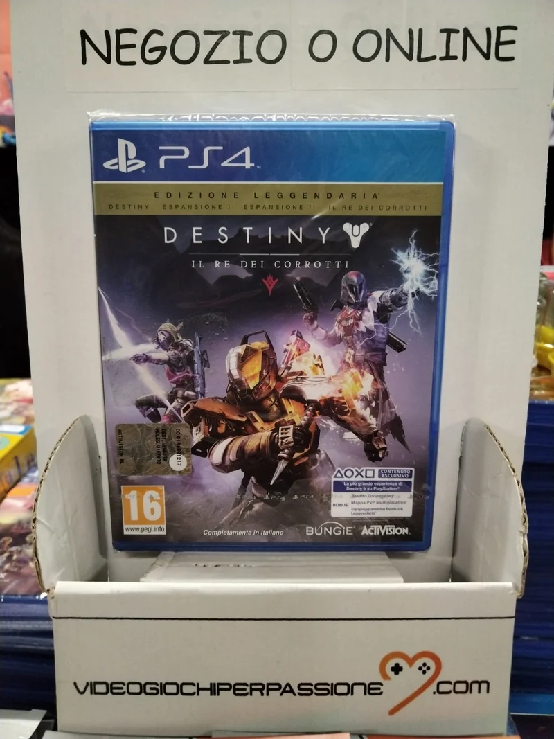 DESTINY il re cei corrotti PLAYSTATION 4 edizione leggendaria VERSIONE ITALIANA