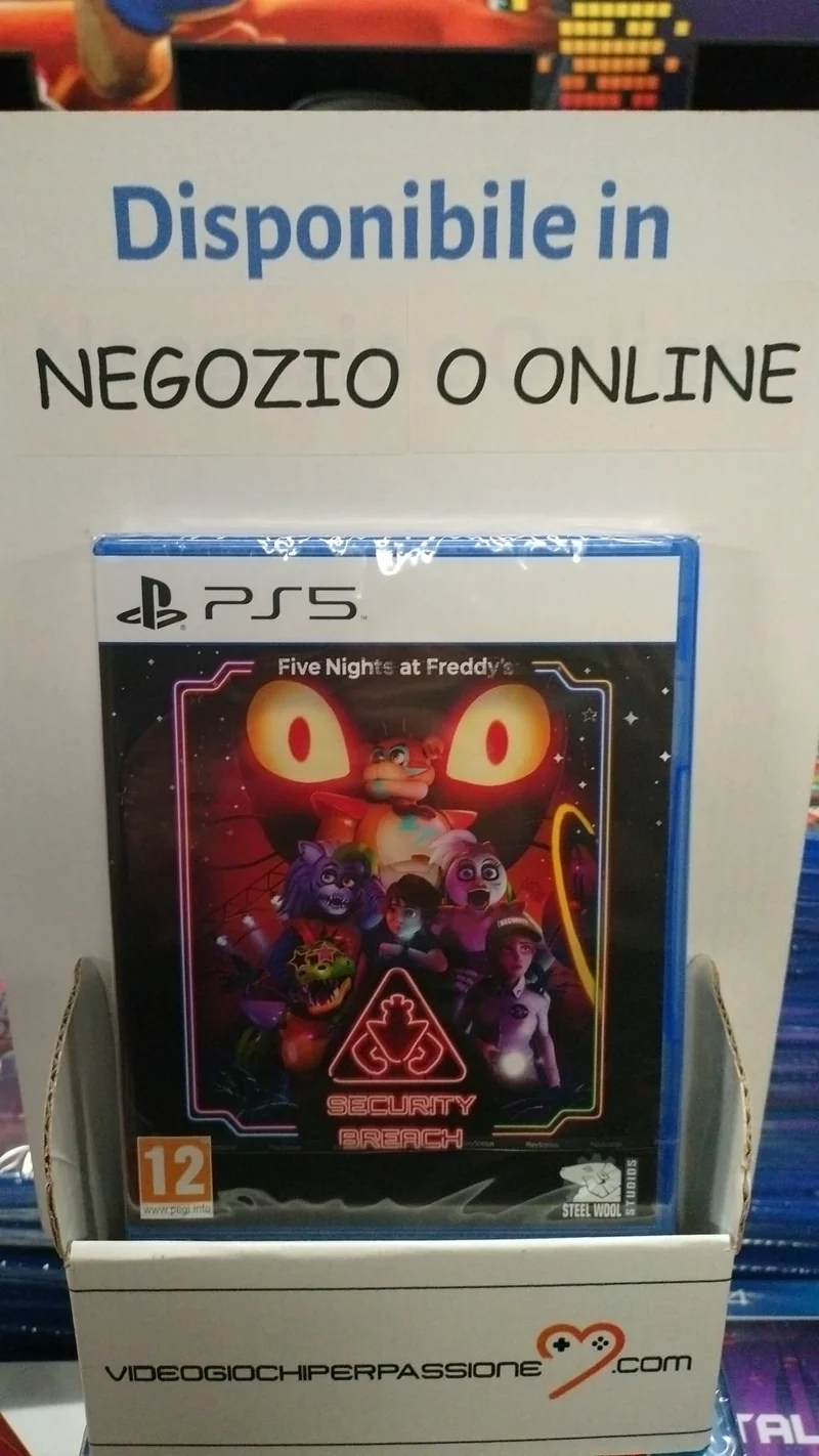 Five Nights at Freddy's: Security Breach Playstation 5 Edizione Europe