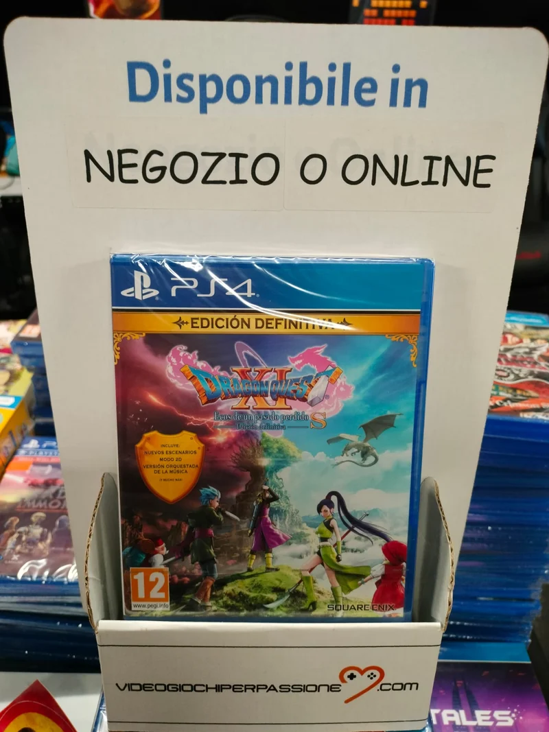 Dragon Quest XI Echi di un'era Perduta Playstation 4 Edizione Spagnolo (con Italiano)