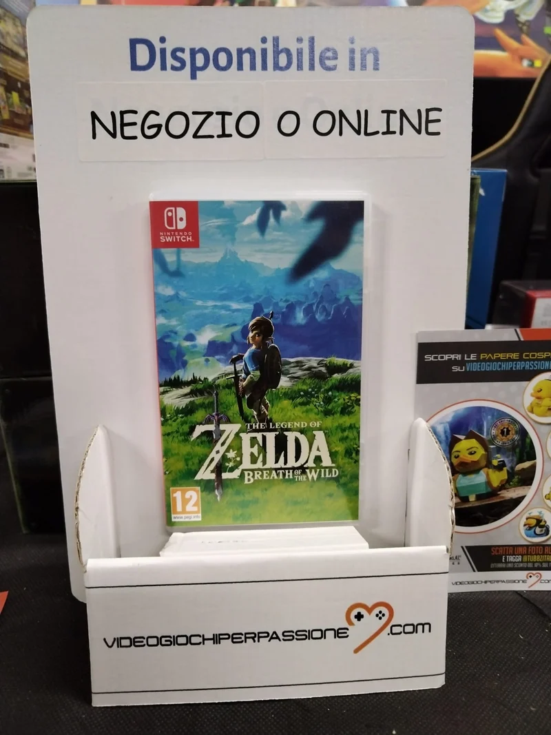 THE LEGEND OF ZELDA BREATH OF THE WILD NINTENDO SWITCH (usato garantito)