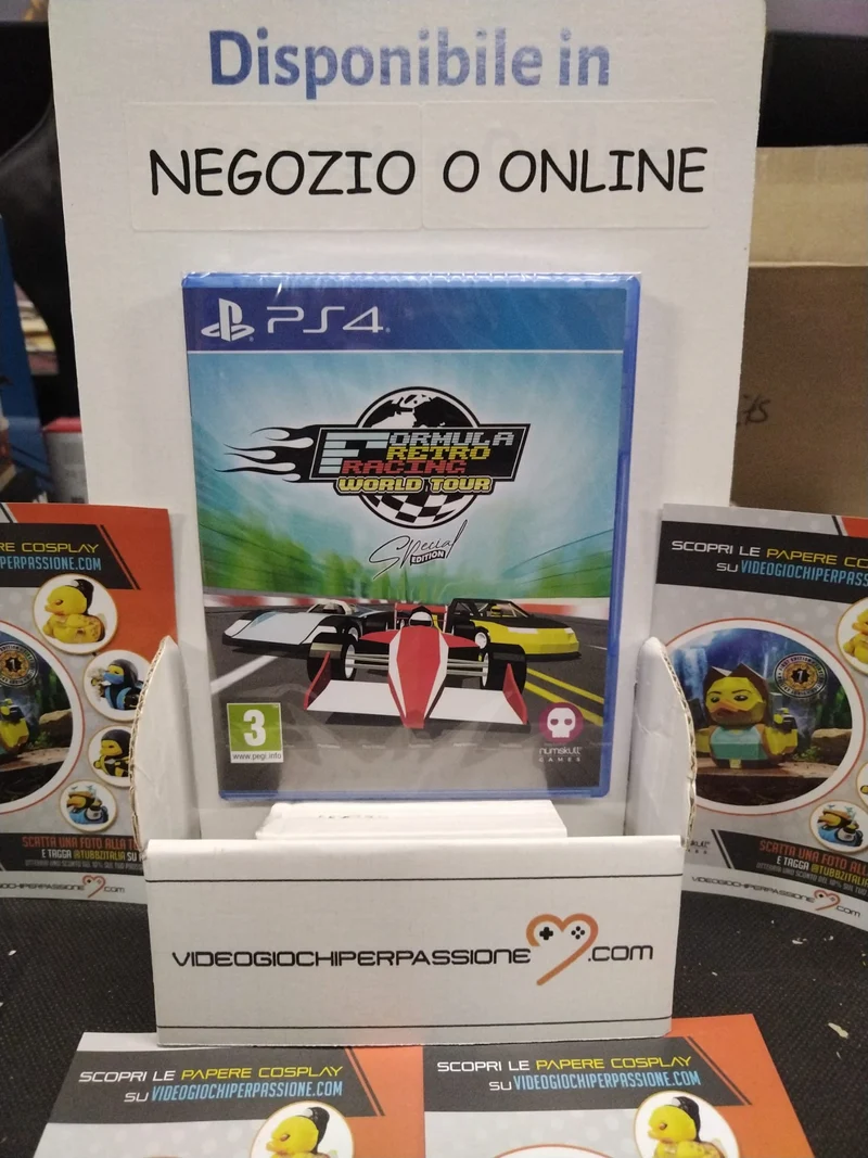 Formula Retro Racing World Tour - Special Edition - PS4 Edizione Regno Unito