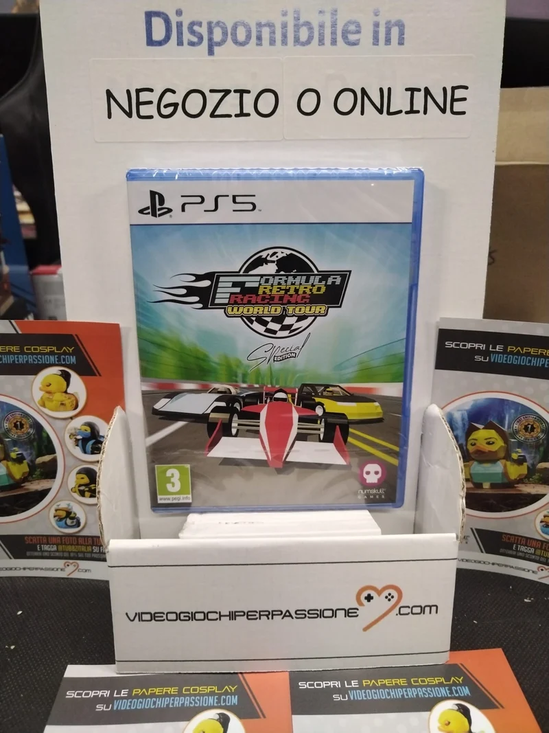 Formula Retro Racing World Tour - Special Edition - PS5 Edizione Regno Unito