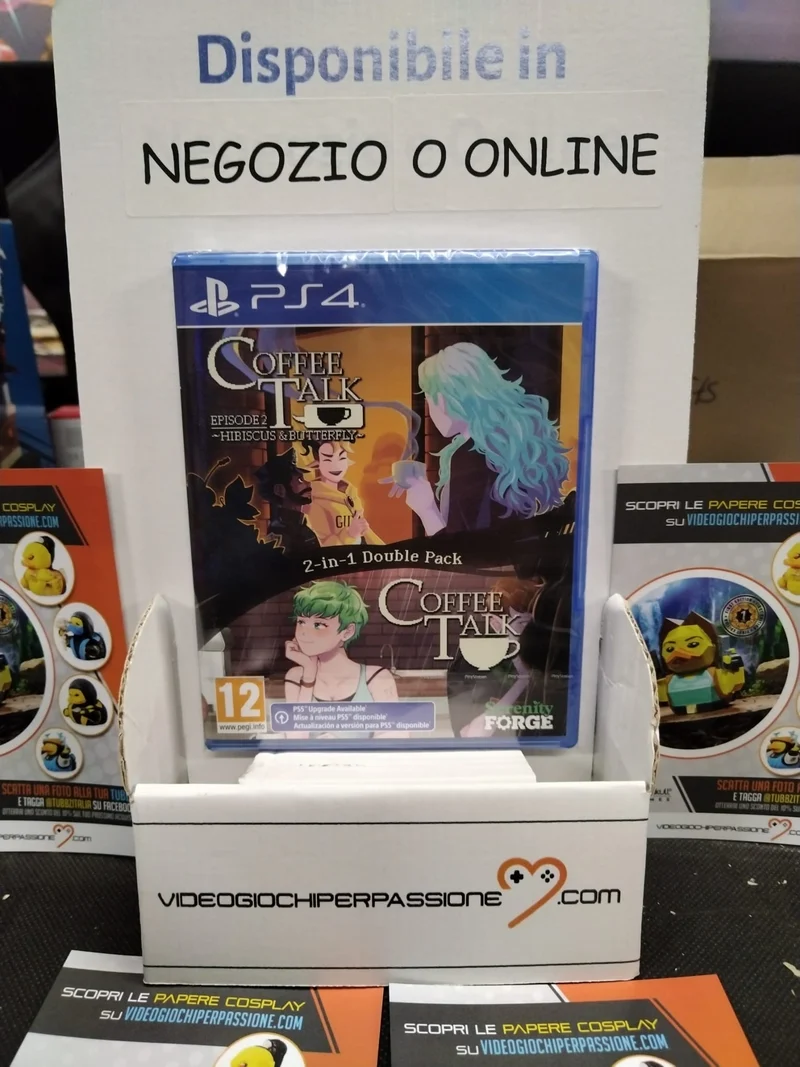 Coffee Talk 1 & 2 (Double Pack) - PLAYSTATION 4 Edizione Regno Unito