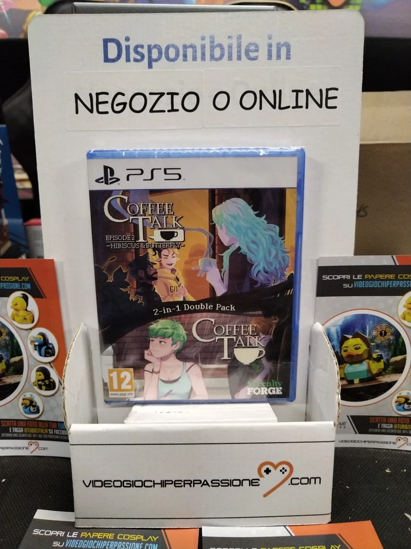 Coffee Talk 1 & 2 (Double Pack) - PLAYSTATION 5 Edizione Regno Unito