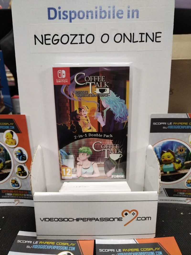 Coffee Talk 1 & 2 (Double Pack) - NINTENDO SWITCH Edizione Regno Unito