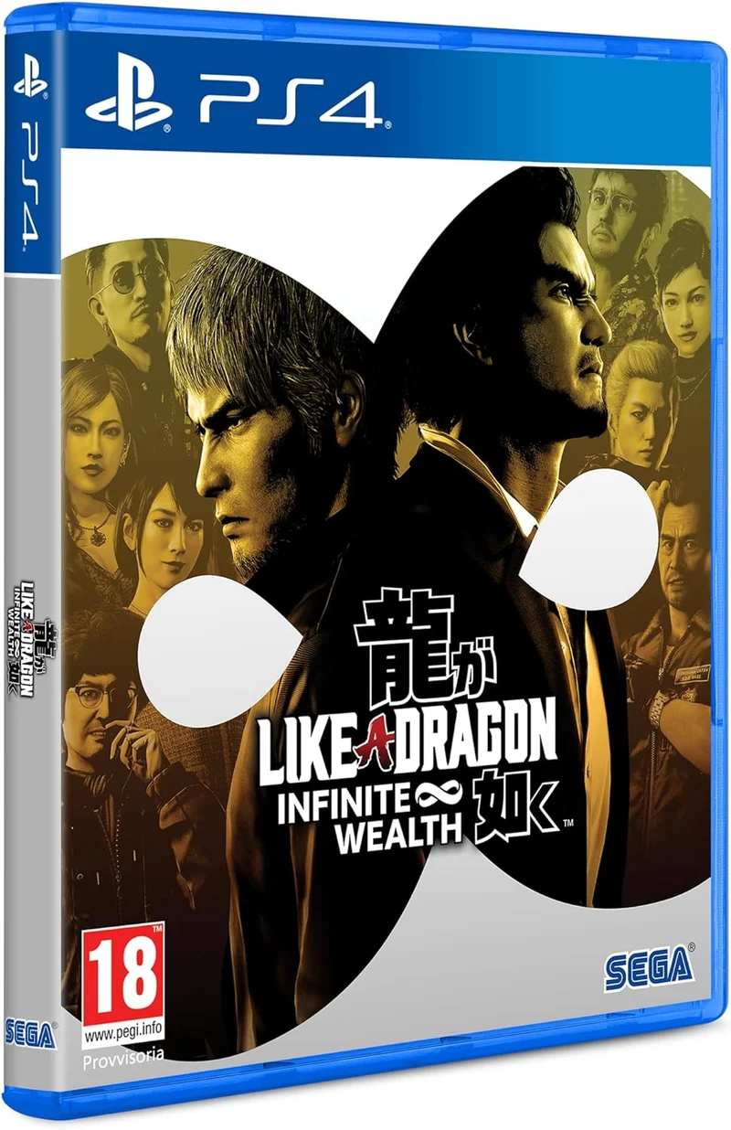 Like a Dragon Infinite Wealth Playstation 4 Edizione ITALIANA