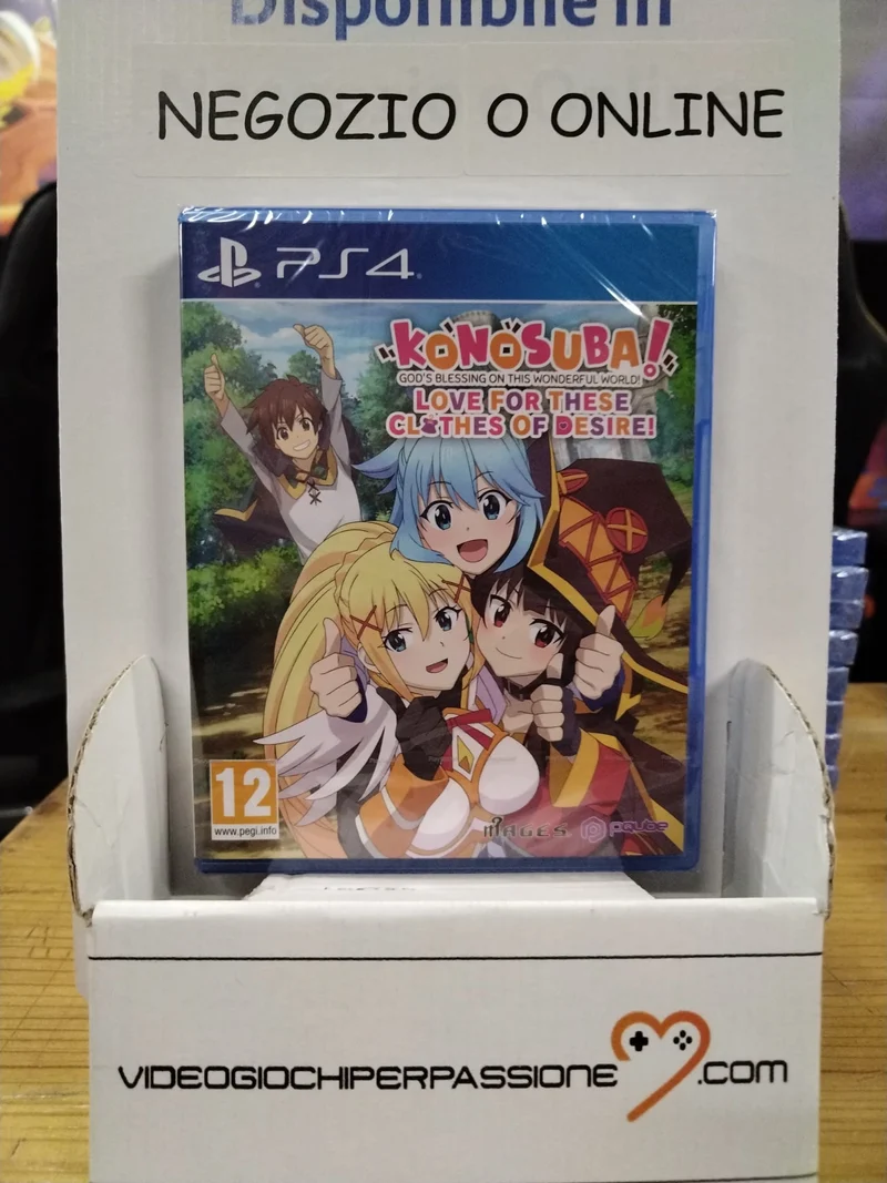 KONOSUBA - Gods blessing on this world! Love for these clothes of desire! Playstation 4 Edizione Europea