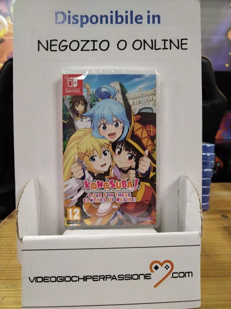 KONOSUBA - Gods blessing on this world! Love for these clothes of desire! Nintendo Switch Edizione Europea