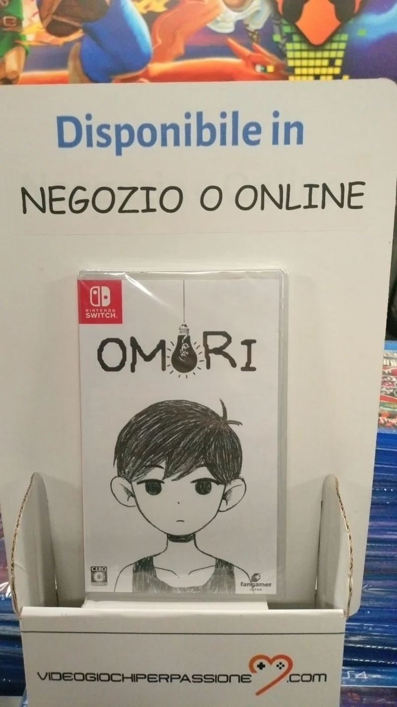 Omori Standard Edition Nintendo Switch Edizione Giapponese (con Inglese)