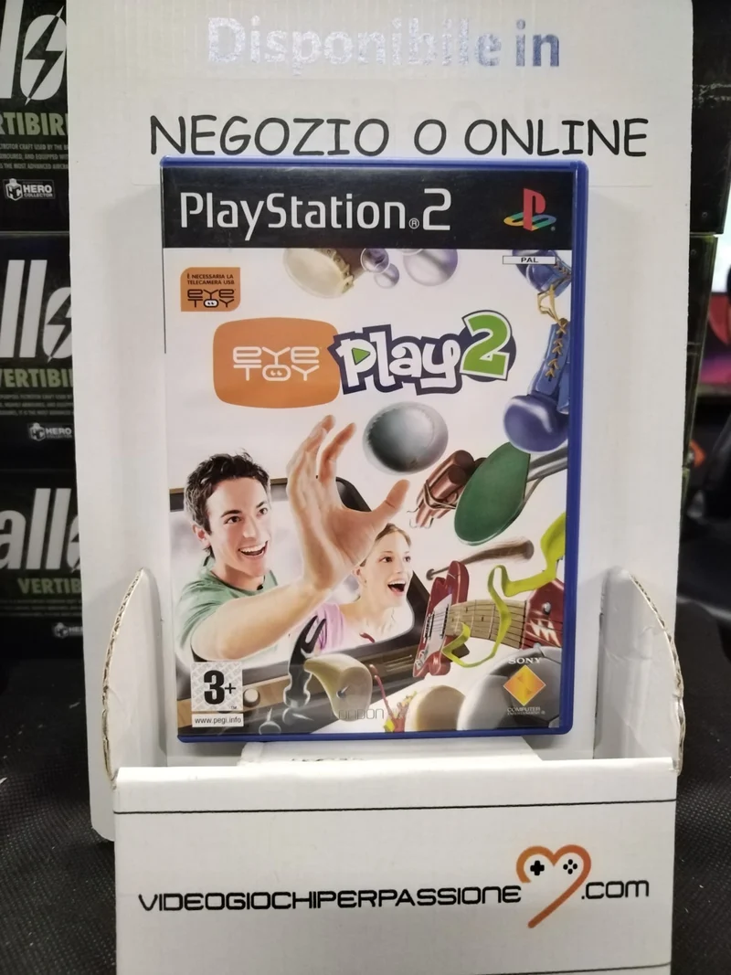 EYE TOY : PLAY 2 PS2 (usato garantito)(versione italiana)