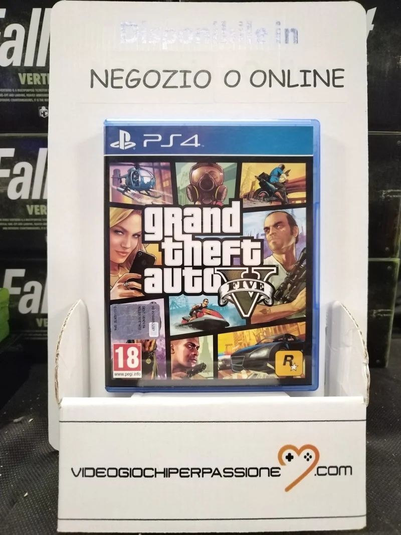 GTA 5 - GRAND THEFT AUTO V PS4 EDIZIONE ITALIANA(usato garantito)