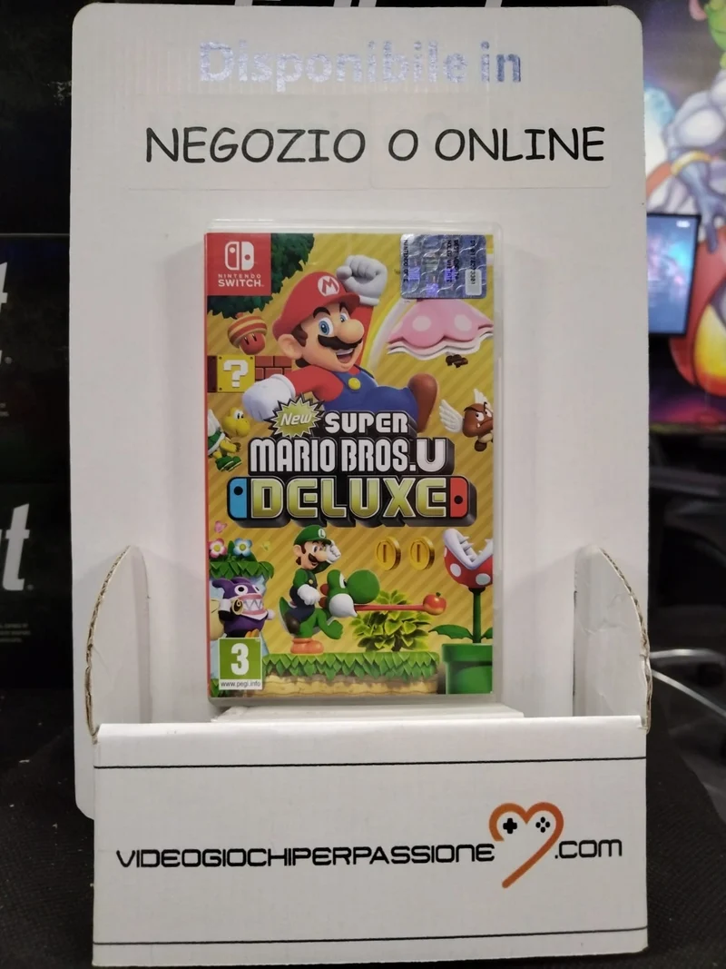 NEW SUPER MARIO BROS.U DELUXE NINTENDO SWITCH (edizione italiana)(usato garantito)