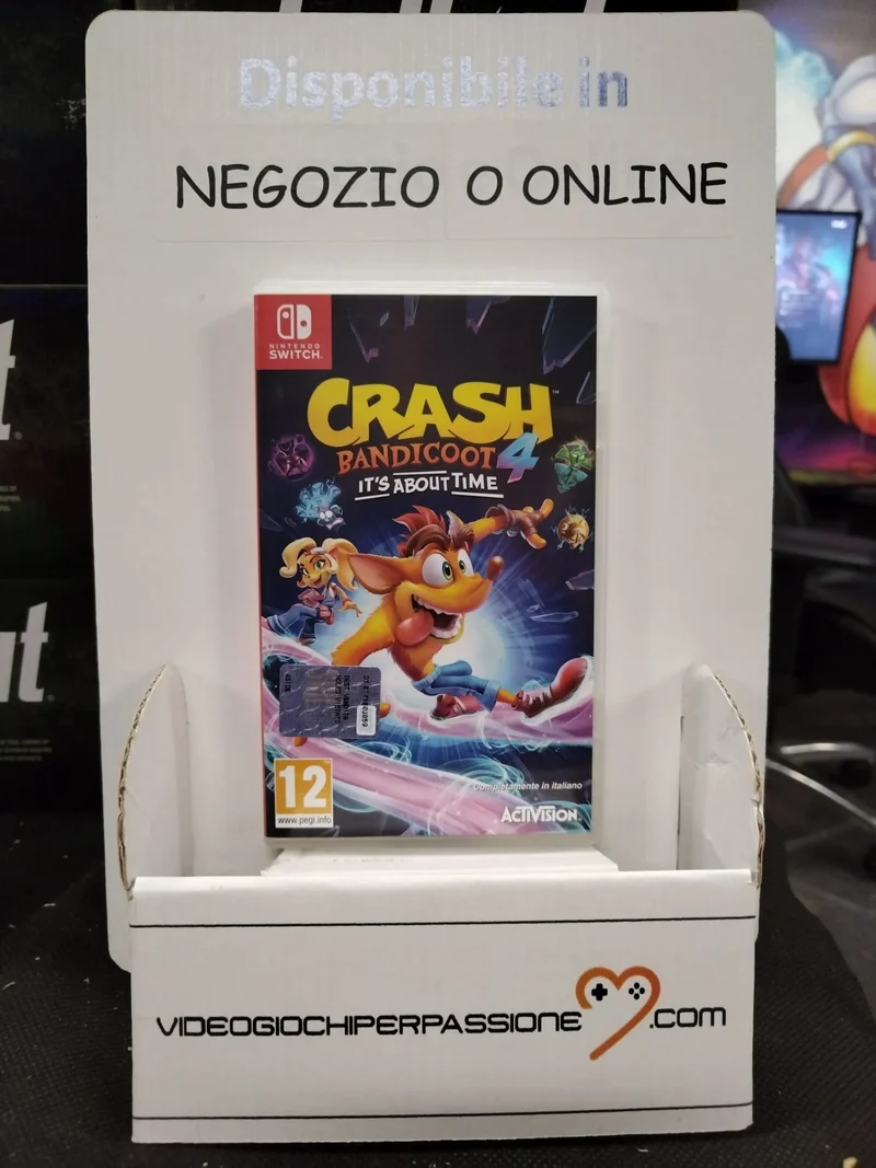 Crash Bandicoot 4 - It's About Time Nintendo Switch Edizione Italiana(usato garantito)