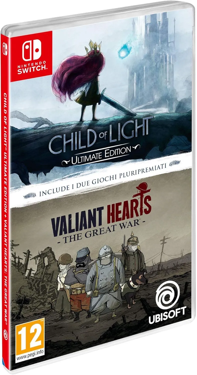 Child Of Light + Valiant Hearts Switch - Nintendo Switch Edizione ITALIANA